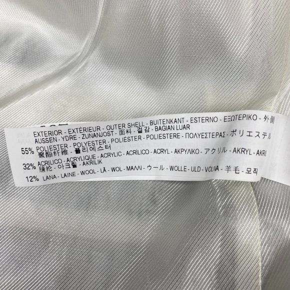 Zara Basic Striped Green, White Zip-up Blazer Size XS - Picture 9 of 12